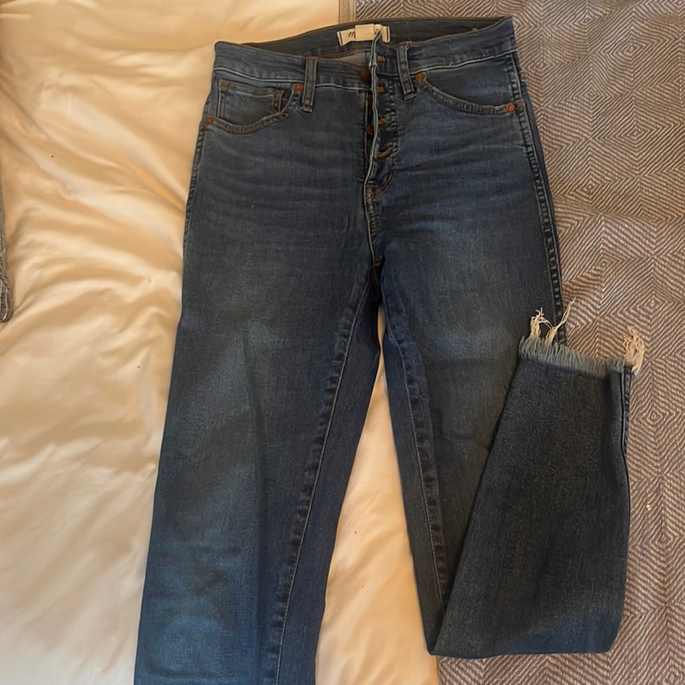 Madewell 10inch High Rise Skinny Jeans Size 26